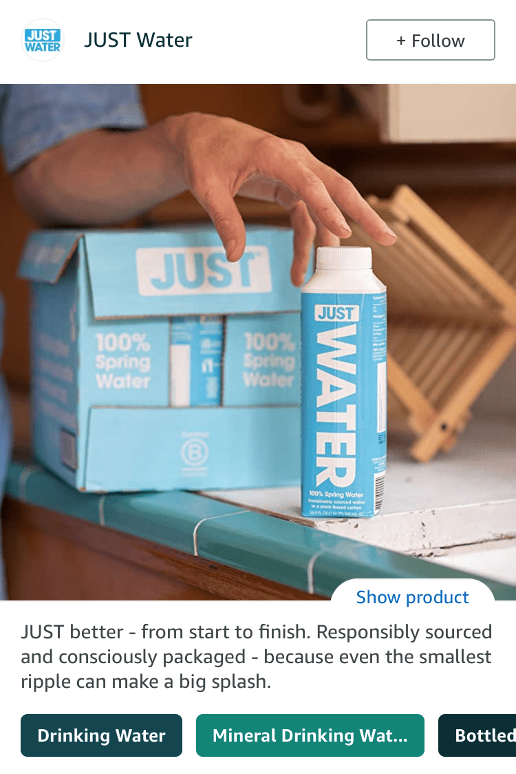 Example of an Amazon Post-1