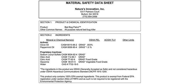 Safety Data Sheet