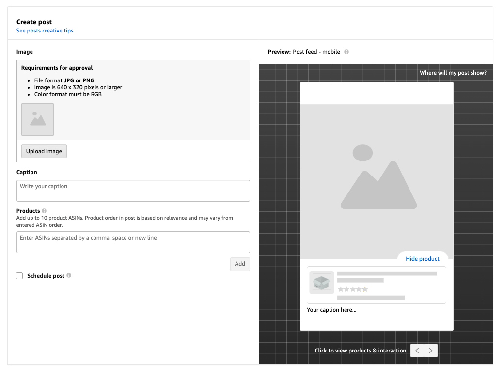 Step 3 Create a Post Dashboard