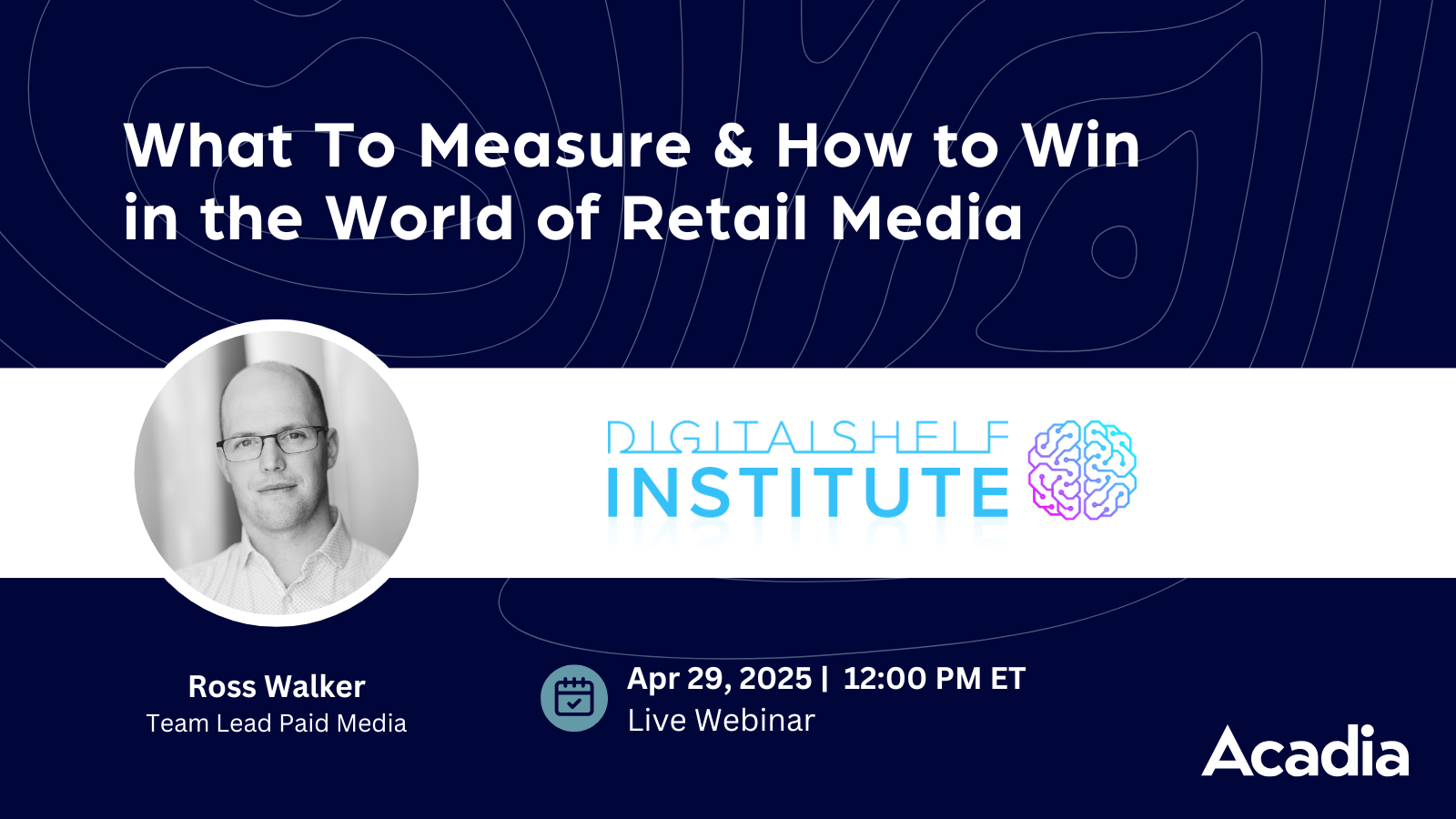 Ross Walker - DSI Webinar Ross Walker - DSI Webinar