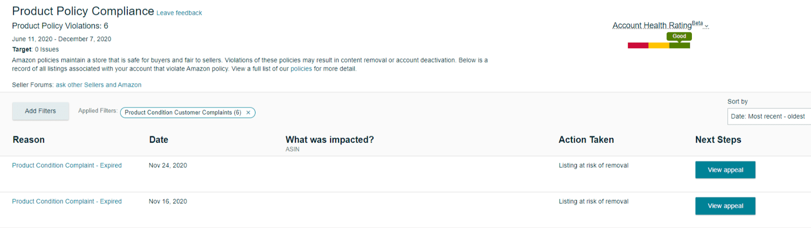 product policy compliance